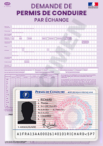 CERFA 14879-01 : Demande de permis de conduire par échange