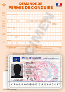CERFA 14866-01 : Formulaire 02 d'inscription au Permis de Conduire