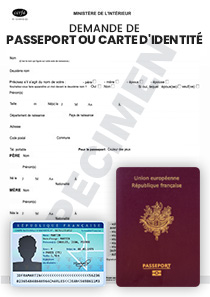 Demande ou renouvellement d'un passeport ou d'une carte d'identité