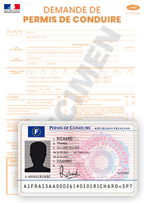CERFA 11246-03 : Formulaire de demande du Permis de conduire