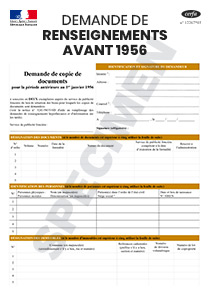 CERFA 11273-04 ou 3231 SD : Demande de documents fonciers pour la période antérieure au 1er janvier 1956