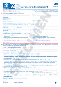 CERFA 10840 Demande d'allocation logement (MSA)