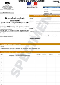 CERFA 11187-04 : Demande de copie de documents pour publicité foncière